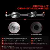 1x Antriebswelle Vorderachse Rechts für VW Multivan V Transporter V