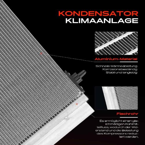 Frankberg 1x Kondensator Klimaanlage für Citroën Berlingo C4 DS Peugeot 307 308 Bild Frankberg 1x Kondensator Klimaanlage für Citroën Berlingo C4 DS Peugeot 307 308