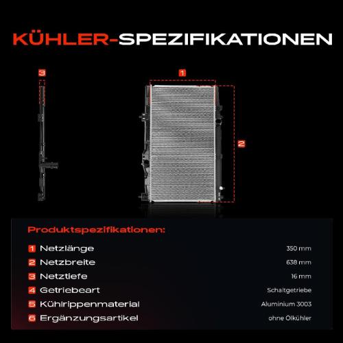 1x Kühler Wasserkühler Motorkühler für Toyota Yaris 1.4L 2000-2005 Bild 1x Kühler Wasserkühler Motorkühler für Toyota Yaris 1.4L 2000-2005