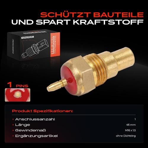 Frankberg 1x Kühlmitteltemperatursensor für Honda Accord Civic Daihatsu Charade Mazda Suzuki Bild Frankberg 1x Kühlmitteltemperatursensor für Honda Accord Civic Daihatsu Charade Mazda Suzuki