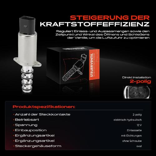 1x Steuerventil Nockenwellenverstellung für VW Golf 4 1J Passat Bora Audi A3 8P TT Bild 1x Steuerventil Nockenwellenverstellung für VW Golf 4 1J Passat Bora Audi A3 8P TT