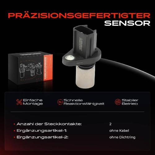 1x Kurbelwellensensor Impulsgeber für Volvo S60 II 134 S80 II V60 I V70 III Land Rover Bild 1x Kurbelwellensensor Impulsgeber für Volvo S60 II 134 S80 II V60 I V70 III Land Rover