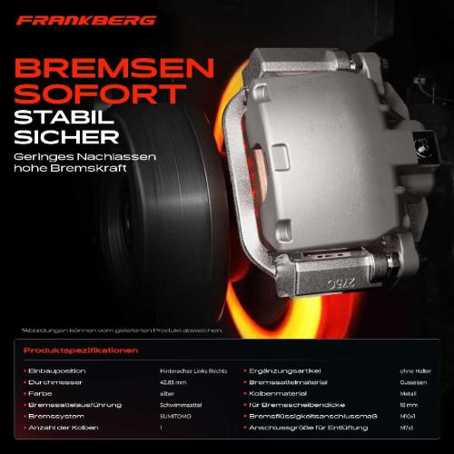 2x Bremssattel Hinten Links Rechts für Mitsubishi Pajero Sport K9 K7 Galloper Bild 2x Bremssattel Hinten Links Rechts für Mitsubishi Pajero Sport K9 K7 Galloper