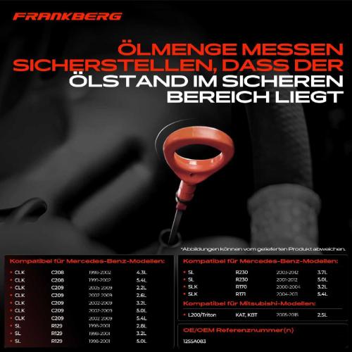 1x Ölmessstab Ölpeilstab Ölstab für Mitsubishi L200/Triton KAT 2.5L 2005-2015 Bild 1x Ölmessstab Ölpeilstab Ölstab für Mitsubishi L200/Triton KAT 2.5L 2005-2015