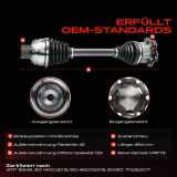 1x Antriebswelle Vorderachse für Audi A6 4G2 4GC A7 4GA 4GF Q5 8RB