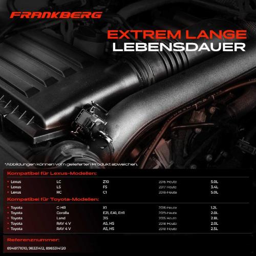 1x Abgasdrucksensor für Toyota RAV 4 V Camry C-HR Hilux 8 Lexus UX LC LS RC Bj ab 2015 Bild 1x Abgasdrucksensor für Toyota RAV 4 V Camry C-HR Hilux 8 Lexus UX LC LS RC Bj ab 2015