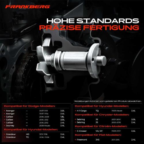 Frankberg 1x Wasserpumpe Kühlwasserpumpe für Mitsubishi ASX Lancer 8 Outlander 3 Bild Frankberg 1x Wasserpumpe Kühlwasserpumpe für Mitsubishi ASX Lancer 8 Outlander 3