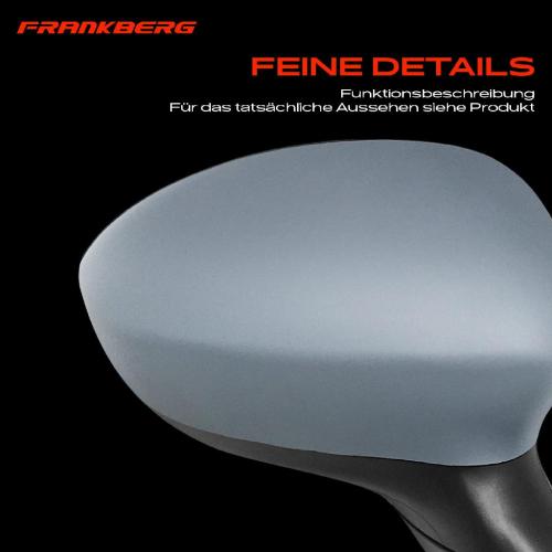 Frankberg 1x Außenspiegel Rechts für Fiat 500/595/695 312 0.9L 1.0L 1.2L 1.4L Bj ab 2007 Bild Frankberg 1x Außenspiegel Rechts für Fiat 500/595/695 312 0.9L 1.0L 1.2L 1.4L Bj ab 2007