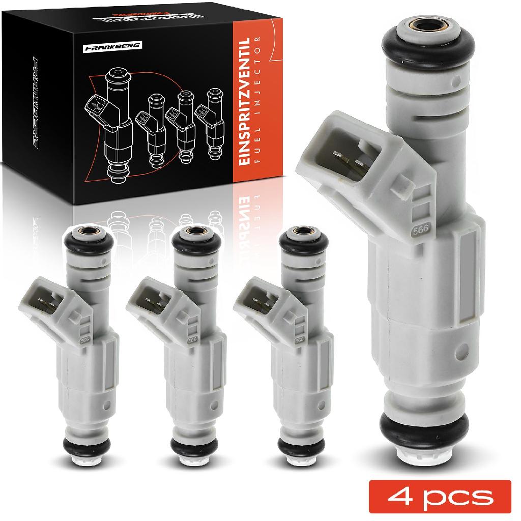 Frankberg 4x Einspritzventil Einspritzdüse für Ford Cougar Focus Mondeo II 2.0L 1998-2004