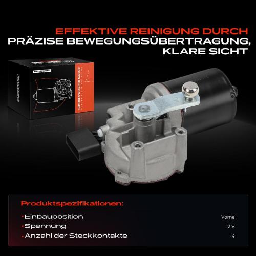 1x Wischermotor Scheibenwischermotor Vorne für Skoda Fabia III Rapid Seat Toledo IV Bild 1x Wischermotor Scheibenwischermotor Vorne für Skoda Fabia III Rapid Seat Toledo IV