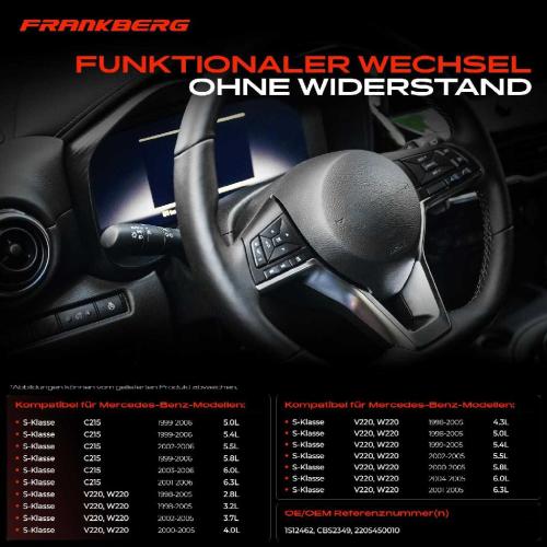 1x Kombischalter Lenkstockschalter für Mercedes-Benz S-Klasse Coupe W220 C215 Bild 1x Kombischalter Lenkstockschalter für Mercedes-Benz S-Klasse Coupe W220 C215
