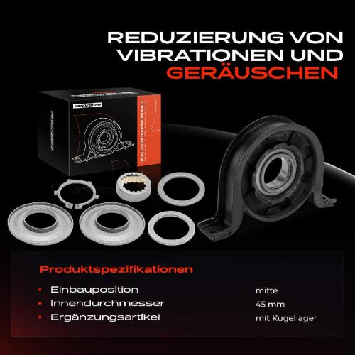 1x Lagerung Gelenkwelle Kardanwellenlager für Mercedes-Benz 602 B601 601 611 B602 Bild 1x Lagerung Gelenkwelle Kardanwellenlager für Mercedes-Benz 602 B601 601 611 B602
