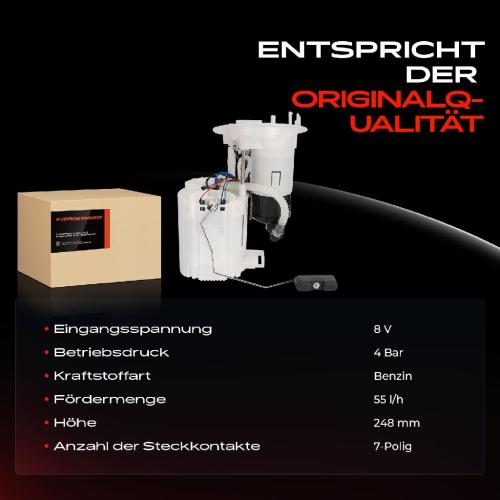 Frankberg 1x Kraftstoffpumpe für Audi A4 Allroad Avant A5 Cabriolet Sportback 1.8L 2.0L 3.0L 3.2L 4.2L 2007-2017 Bild Frankberg 1x Kraftstoffpumpe für Audi A4 Allroad Avant A5 Cabriolet Sportback 1.8L 2.0L 3.0L 3.2L 4.2L 2007-2017