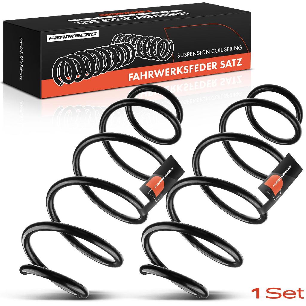 Frankberg 2x Fahrwerksfeder Vorderachse für Fiat Bravo II 198 1.6L 1.9L 2007-2009