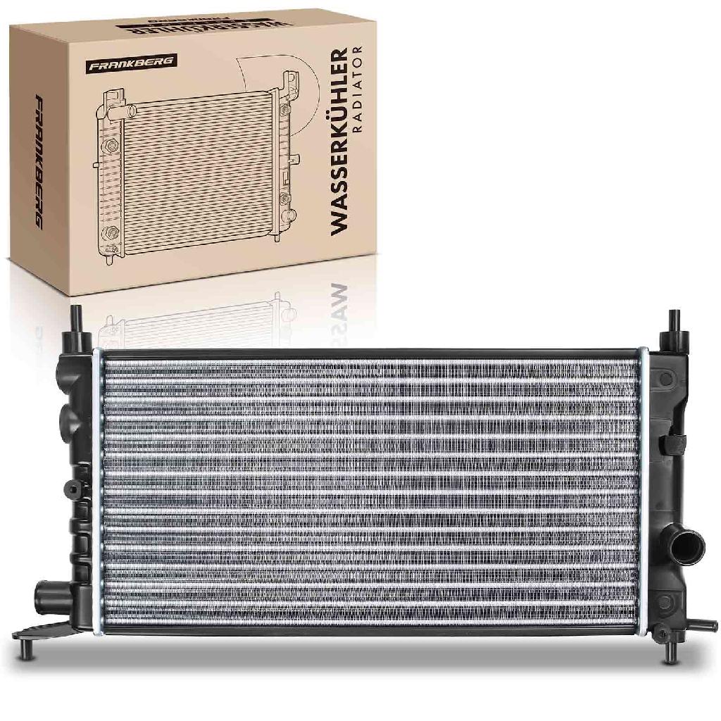 Frankberg 1x Kühler Wasserkühler Motorkühler für Opel Combo Corsa B Tigra Audi A3 BMW E91