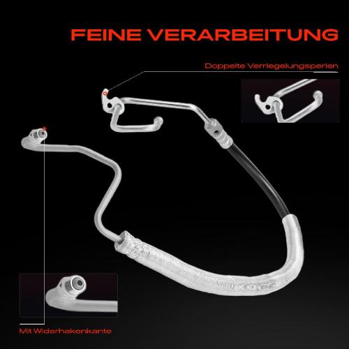 1x Servolenkung Schlauch für Ford Fiesta V JD JH Fusion JU 2004-2012 1.4L 1.6L Bild 1x Servolenkung Schlauch für Ford Fiesta V JD JH Fusion JU 2004-2012 1.4L 1.6L