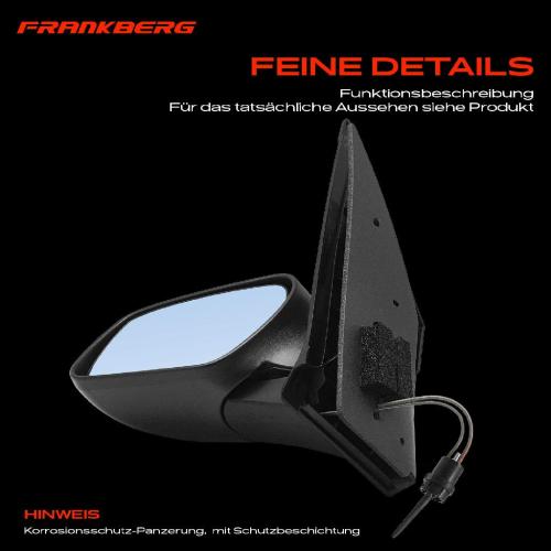 1x Außenspiegel Links für Ford Fiesta V JD JH Van 2005-2009 Bild 1x Außenspiegel Links für Ford Fiesta V JD JH Van 2005-2009