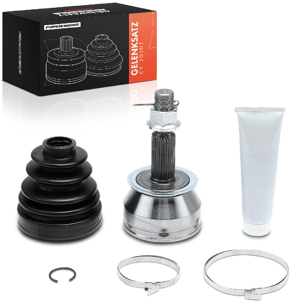 Frankberg 1x Antriebswelle Gelenksatz Vorderachse für Nissan NP300 Navara D40 Pathfinder 3 2.5L