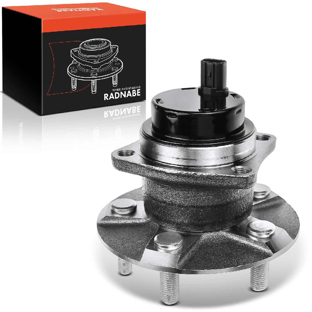 Frankberg 1x Radnabe Radlagersatz Hinterachse beidseitig für Toyota Corolla FX Liftback Kombi Stufenheck Verso Prius