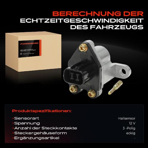 1x Geschwindigkeitssensor für Honda Accord V VI CRX III Civic V VI NSX Prelude IV V Bild 1x Geschwindigkeitssensor für Honda Accord V VI CRX III Civic V VI NSX Prelude IV V