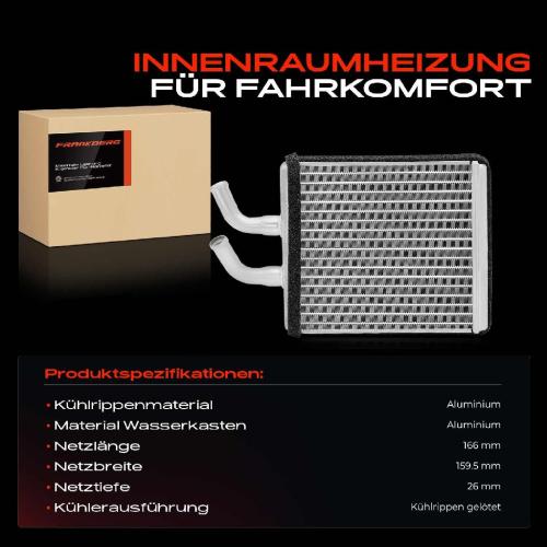 1x Wärmetauscher Innenraumheizung für KIA Rio Schrägheck Stufenheck DC 1.3L 1.5L Bild 1x Wärmetauscher Innenraumheizung für KIA Rio Schrägheck Stufenheck DC 1.3L 1.5L