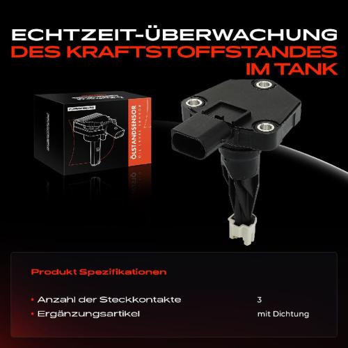 Frankberg 1x Ölstandsensor für BMW 3er 320i 328i 335i 1er 125i 5er X3 X4 X5 Bild Frankberg 1x Ölstandsensor für BMW 3er 320i 328i 335i 1er 125i 5er X3 X4 X5