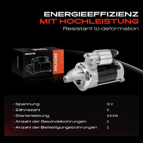 1x Anlasser Starter für Lexus IS I E1 IS Sportcross 2.0L 1999-2005 Bild 1x Anlasser Starter für Lexus IS I E1 IS Sportcross 2.0L 1999-2005