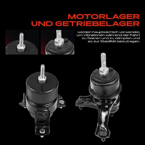 2x Motorlager Getriebelagerlager Vorne für Toyota Sienna L3 Venza V1 2.7L Bild 2x Motorlager Getriebelagerlager Vorne für Toyota Sienna L3 Venza V1 2.7L