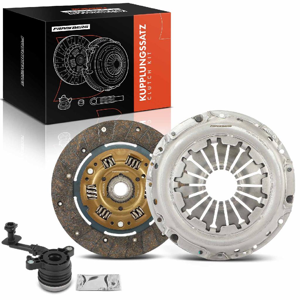 Frankberg 1x Kupplungssatz für Renault Grand Scénic II JM0/1 Scénic II 1.6L 2003-2009