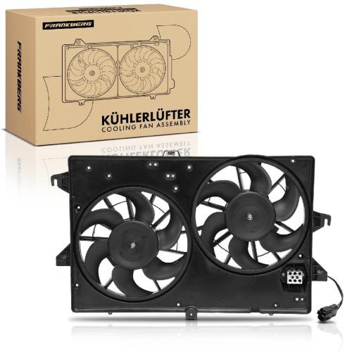 Frankberg 1x Motorkühller Doppellüfter mit Kühlerlüfterrahmen Ford Cougar Mondeo Bild Frankberg 1x Motorkühller Doppellüfter mit Kühlerlüfterrahmen Ford Cougar Mondeo