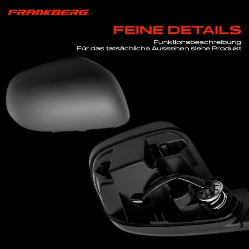 Frankberg 1x Außenspiegel Rechts für Dacia Duster Kasten HS 1.5L 1.6L 2010-2013 Bild Frankberg 1x Außenspiegel Rechts für Dacia Duster Kasten HS 1.5L 1.6L 2010-2013