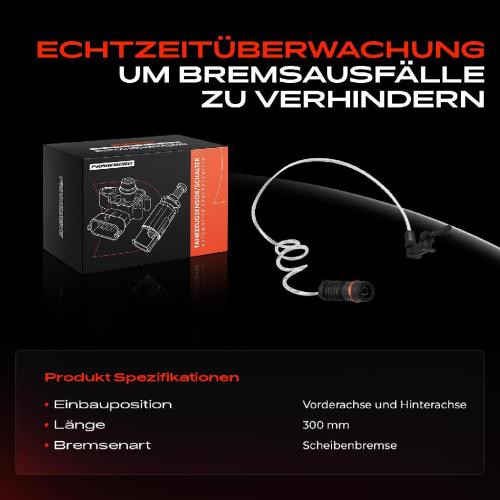 1x Warnkontakt Bremsbelagverschleiß Vorderachse oder Hinterachse für Mercedes-Benz A-Klasse W169 E-CELL Bild 1x Warnkontakt Bremsbelagverschleiß Vorderachse oder Hinterachse für Mercedes-Benz A-Klasse W169 E-CELL