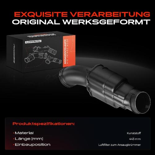 1x Ansaugschlauch, Luftfilter für BMW 5er Gran Turismo Touring F10 F11 Bild 1x Ansaugschlauch, Luftfilter für BMW 5er Gran Turismo Touring F10 F11