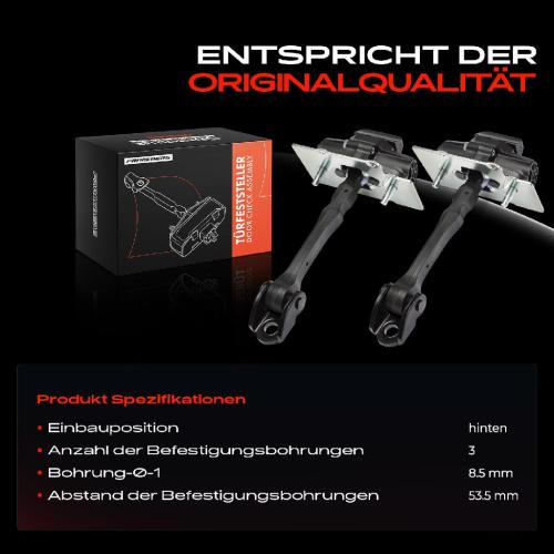 2x Türfeststeller Türfangband Türstopper für Peugeot 508 I SW Kasten/Kombi 8D 8E Bild 2x Türfeststeller Türfangband Türstopper für Peugeot 508 I SW Kasten/Kombi 8D 8E