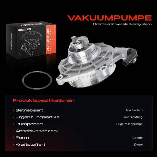1x Unterdruckpumpe für KIA Sorento I JC Hyundai H-1 Cargo 2006-2015 Bild 1x Unterdruckpumpe für KIA Sorento I JC Hyundai H-1 Cargo 2006-2015