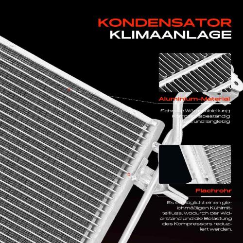 1x Kondensator Klimaanlage für Opel Meriva 1.4 1.6 1.8L 2009-2010 Bild 1x Kondensator Klimaanlage für Opel Meriva 1.4 1.6 1.8L 2009-2010