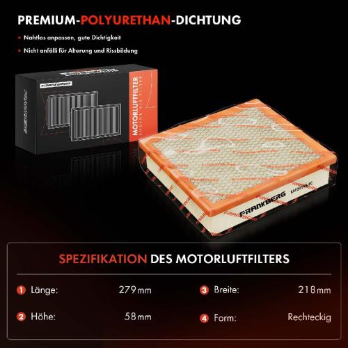 2x Luftfilter Filtereinsatz für VW Transporter T4 Bus California T4 95-03 Bild 2x Luftfilter Filtereinsatz für VW Transporter T4 Bus California T4 95-03