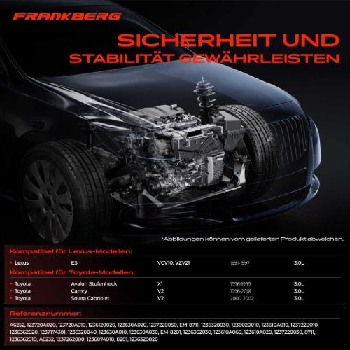 1x Motorlager Drehmomentstützlager Vorne Rechts für Toyota Camry Solara Avalon Lexus ES Bild 1x Motorlager Drehmomentstützlager Vorne Rechts für Toyota Camry Solara Avalon Lexus ES