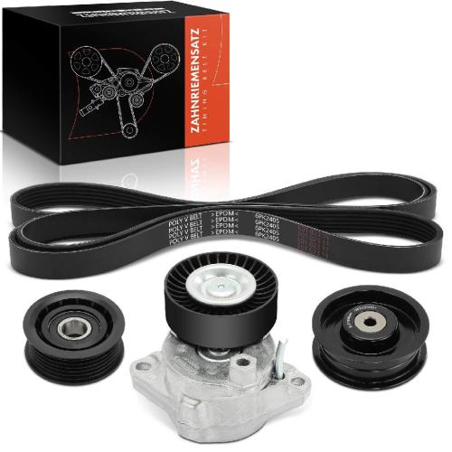 Frankberg 1x Keilrippenriemensatz für Mercedes-Benz W203 W202 S202 C208 A208 W210 R170 Bild Frankberg 1x Keilrippenriemensatz für Mercedes-Benz W203 W202 S202 C208 A208 W210 R170