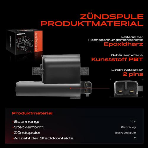 1x Zündmodul Zündspule für Hyundai Coupe Getz Santa Fé I KIA Picanto 2.7L 1.1L 1.0L 2001-2011 Bild 1x Zündmodul Zündspule für Hyundai Coupe Getz Santa Fé I KIA Picanto 2.7L 1.1L 1.0L 2001-2011
