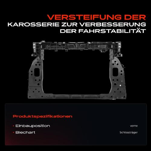 1x Schlossträger Vorne für Jeep Compass M6 M7 MP MV Bild 1x Schlossträger Vorne für Jeep Compass M6 M7 MP MV