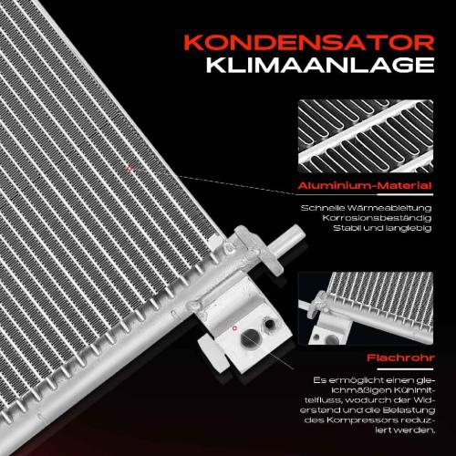 Frankberg 1x Kondensator Klimaanlage für Nissan Cabstar F24M F24W NT400 Cabstar F24F 2.5L 3.0L Bild Frankberg 1x Kondensator Klimaanlage für Nissan Cabstar F24M F24W NT400 Cabstar F24F 2.5L 3.0L