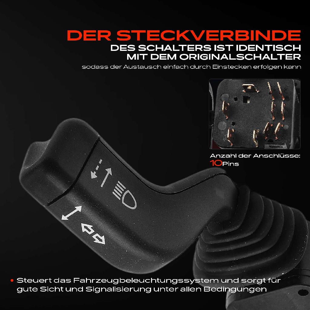 1x Kombischalter Lenkstockschalter für Opel Vectra A B Corsa B Astra F