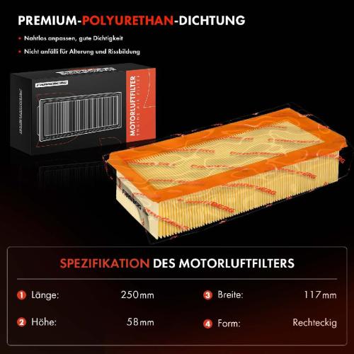 1x Luftfilter Filtereinsatz für Mitsubishi Colt CZC Cabriolet Colt VI Smart Forfour 454 Bild 1x Luftfilter Filtereinsatz für Mitsubishi Colt CZC Cabriolet Colt VI Smart Forfour 454