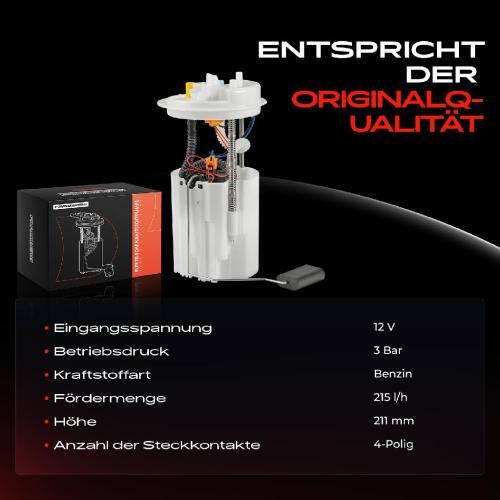 1x Kraftstoffpumpe für Fiat Fiorino Kasten/MPV 225 Qubo Siena 172 178 372 1.2L Bj ab 2003 Bild 1x Kraftstoffpumpe für Fiat Fiorino Kasten/MPV 225 Qubo Siena 172 178 372 1.2L Bj ab 2003