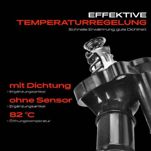 Frankberg 1x Thermostat Kühlmittel für Ford Mondeo III IV Mazda 3 6 GG GH CX-7 Volvo S80 V70 Bild Frankberg 1x Thermostat Kühlmittel für Ford Mondeo III IV Mazda 3 6 GG GH CX-7 Volvo S80 V70