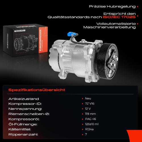 1x Klimakompressor für VW Golf III Passat Sharan Vento Corrado Ford Galaxy Bild 1x Klimakompressor für VW Golf III Passat Sharan Vento Corrado Ford Galaxy