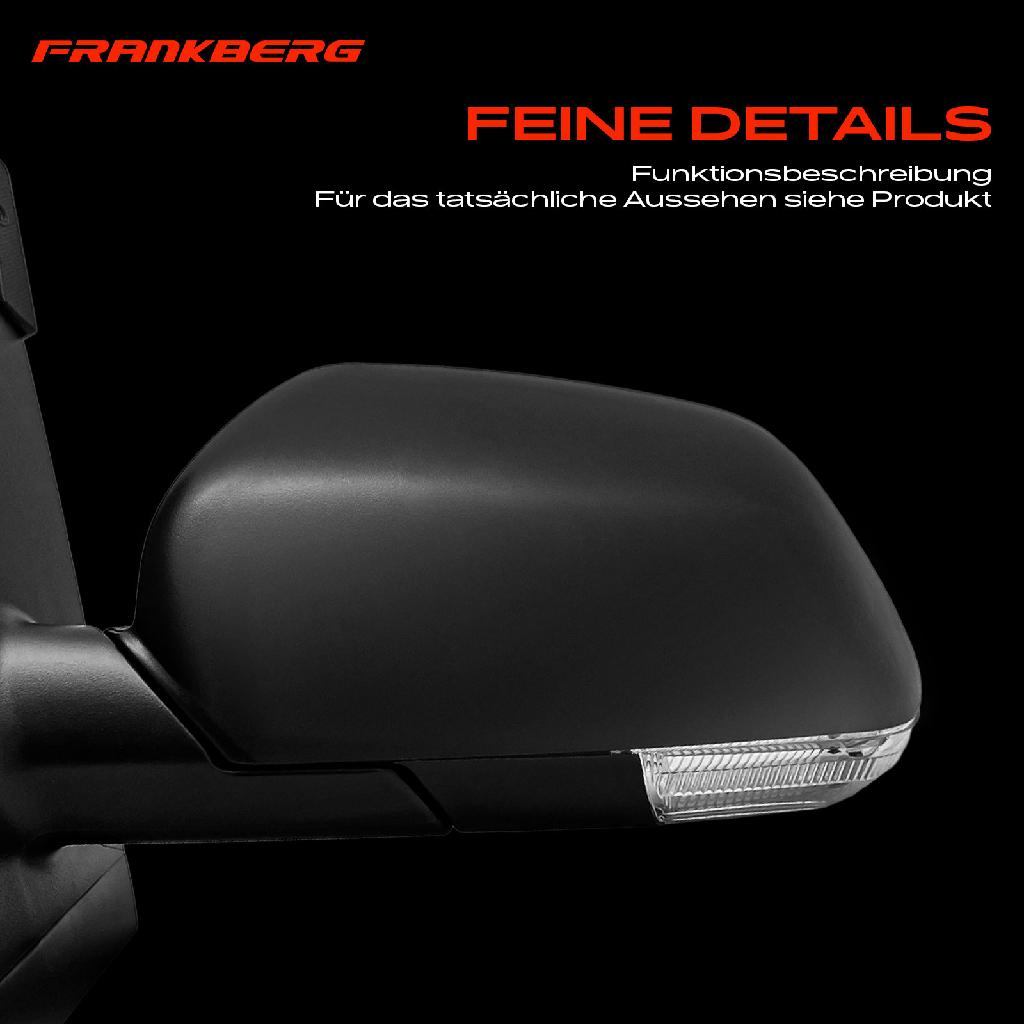 1x Außenspiegel Links für VW Polo 9A 9N 9A2 9A4 9A6 9N2 2005-2009