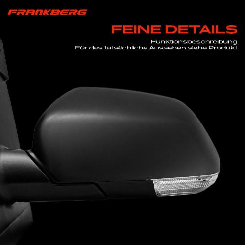 Frankberg 1x Außenspiegel Links für VW Polo 9A 9N 9A2 9A4 9A6 9N2 2005-2009 Bild Frankberg 1x Außenspiegel Links für VW Polo 9A 9N 9A2 9A4 9A6 9N2 2005-2009