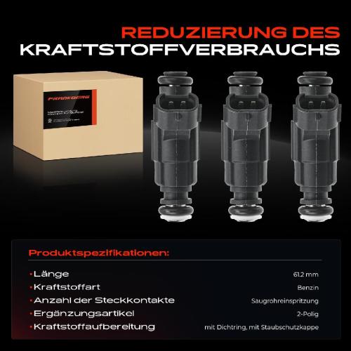 3x Einspritzventil Einspritzdüse für Citroën C3 Peugeot 108 208 308 Bild 3x Einspritzventil Einspritzdüse für Citroën C3 Peugeot 108 208 308